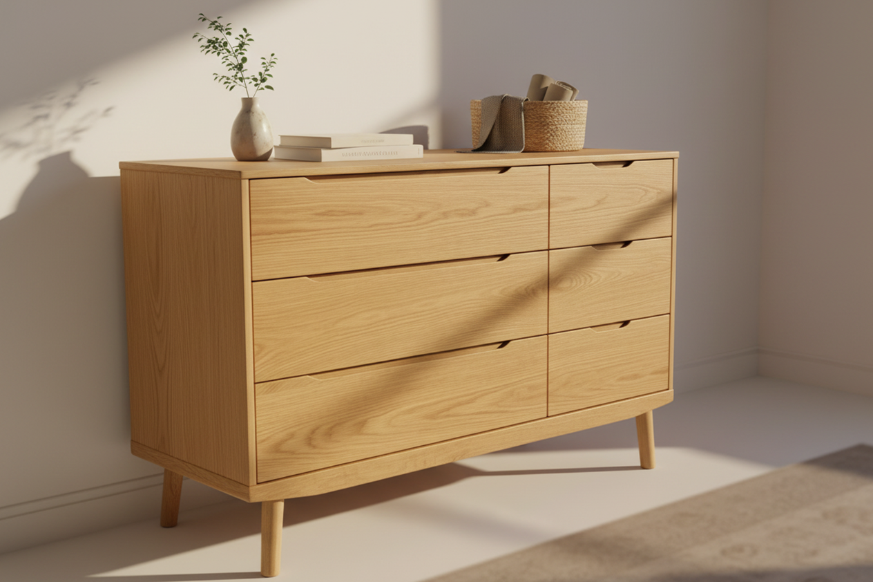 Boston 6 Drawer Dresser