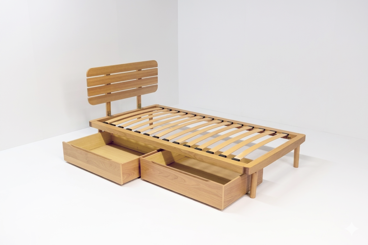 Boston King Single Bed Frame