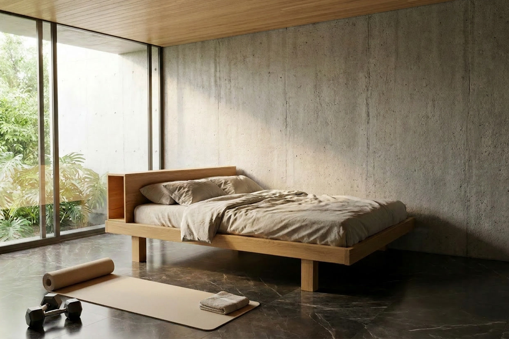 Mizo Queen Bed Frame