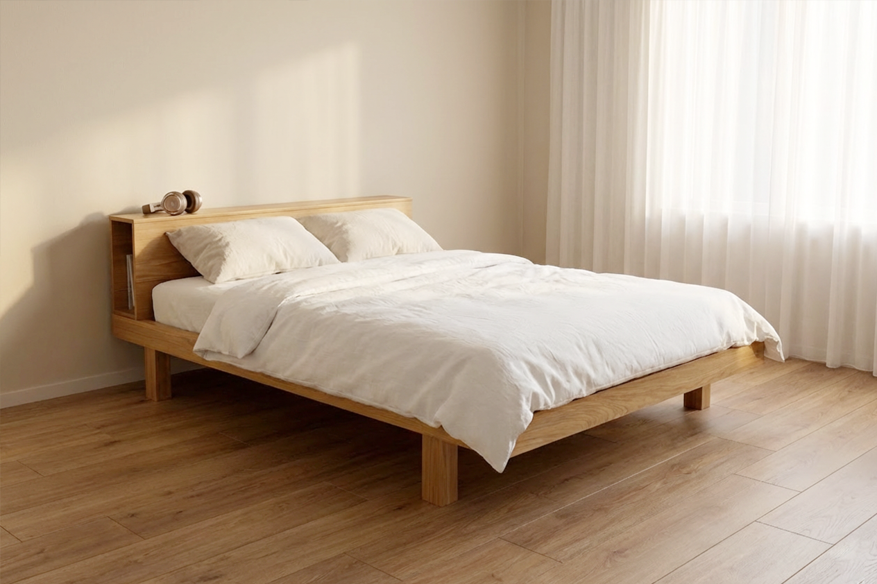 Mizo Queen Bed Frame