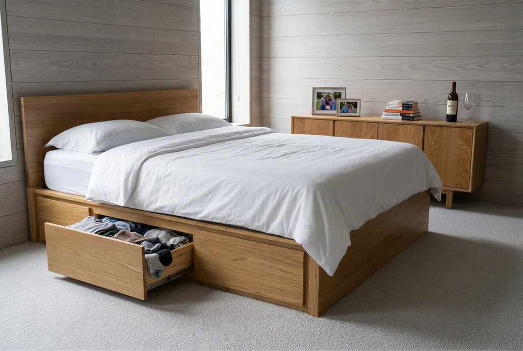 Norwish Super King Storage Bed