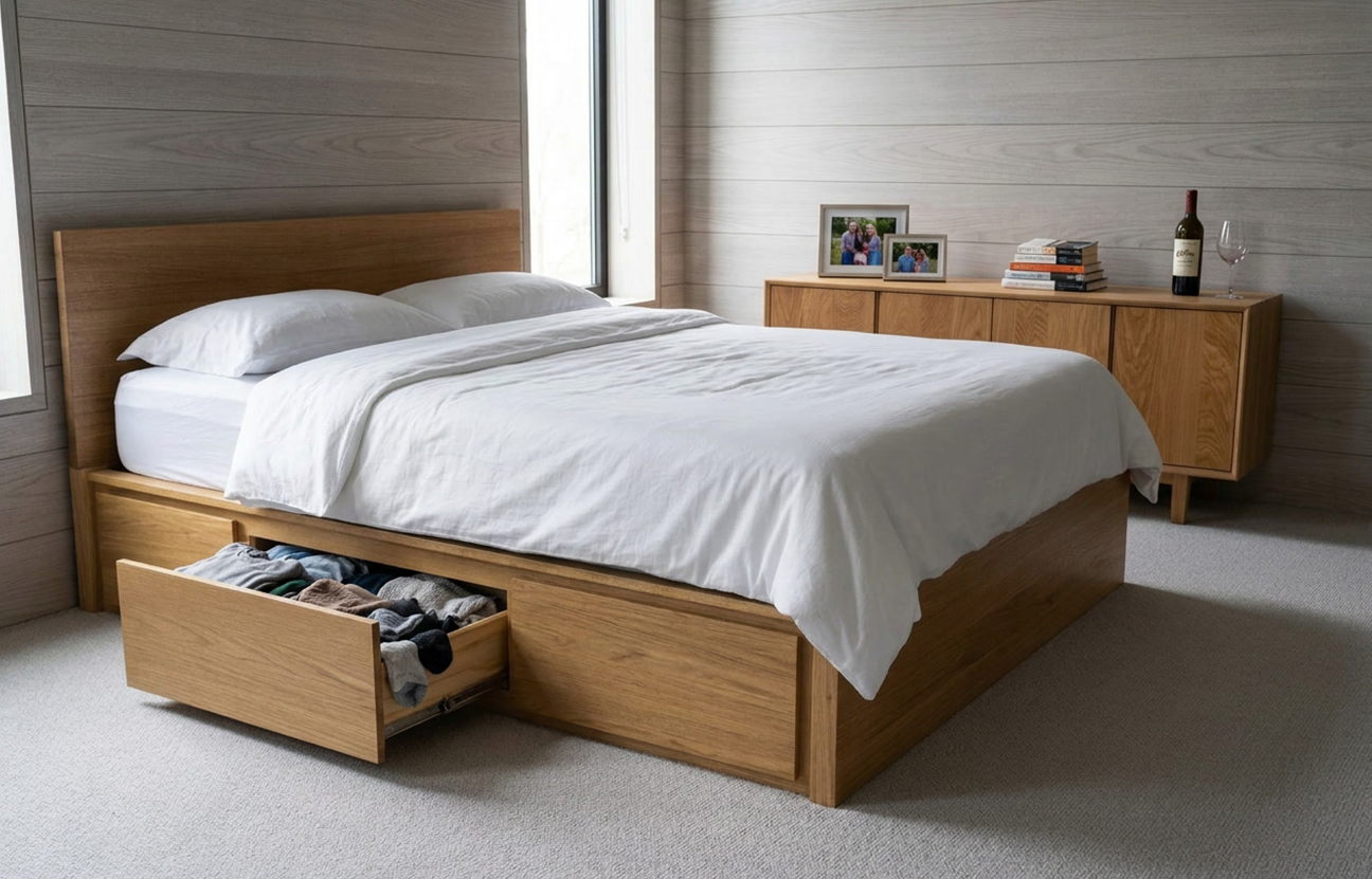 Norwish Queen Storage Bed