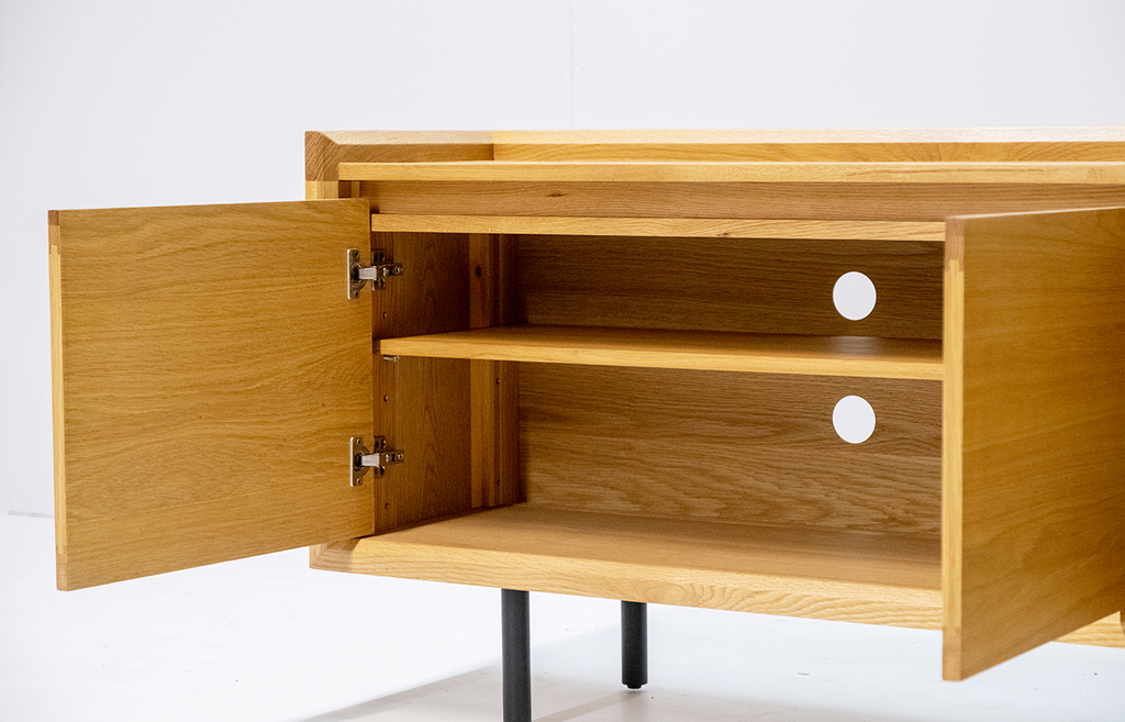 Peninsular 4 Door Entertainment Unit