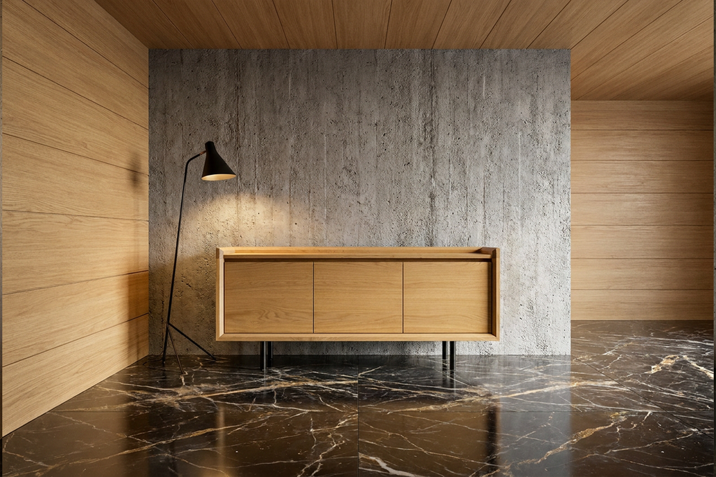 Peninsular 3 Door Entertainment Unit