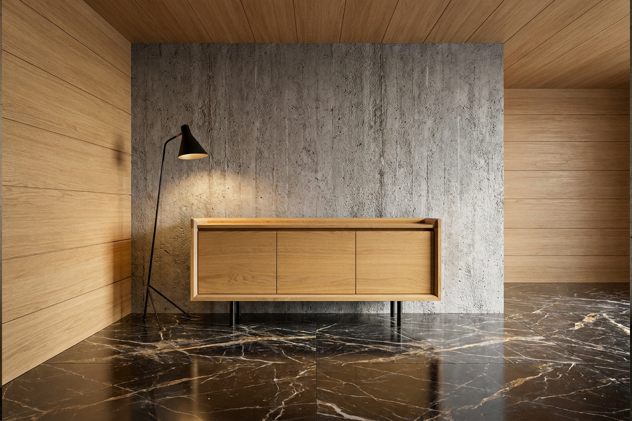 Peninsular 3 Door Entertainment Unit