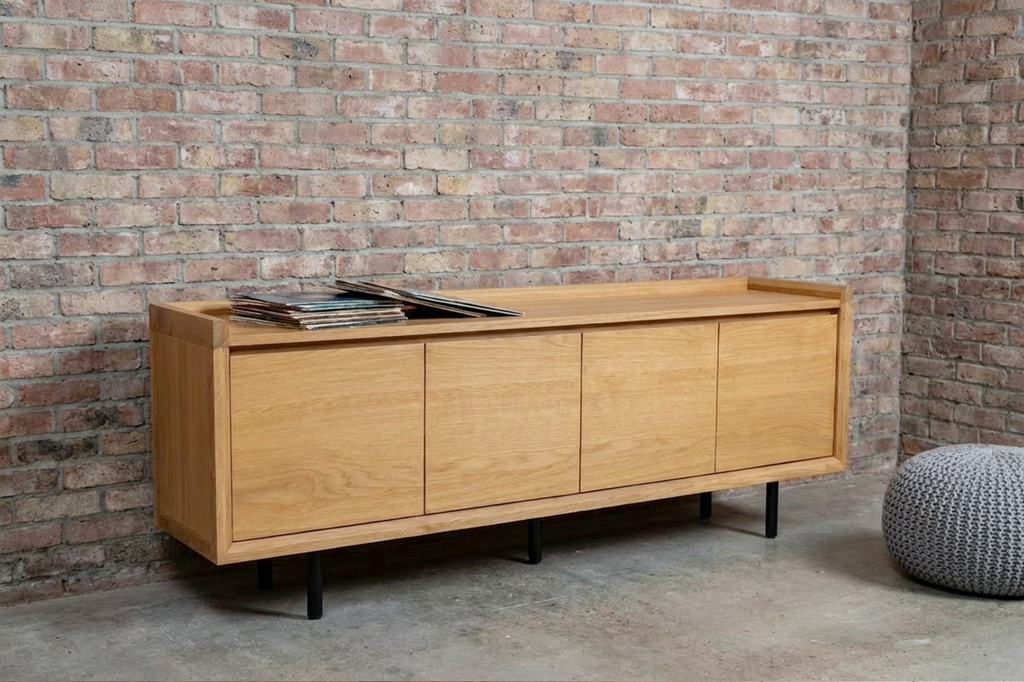 Peninsular 4 Door Entertainment Unit